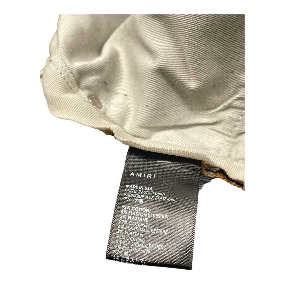 Amiri Amiri Varsity Patch Jeans Clay Indigo - image 6