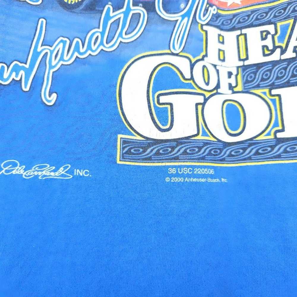 Vintage Vintage Dale Earnhardt Jr T Shirt Mens Si… - image 5