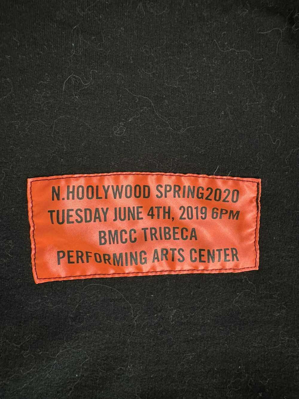 N. Hoolywood N.Hoolywood patch hoodie - image 3