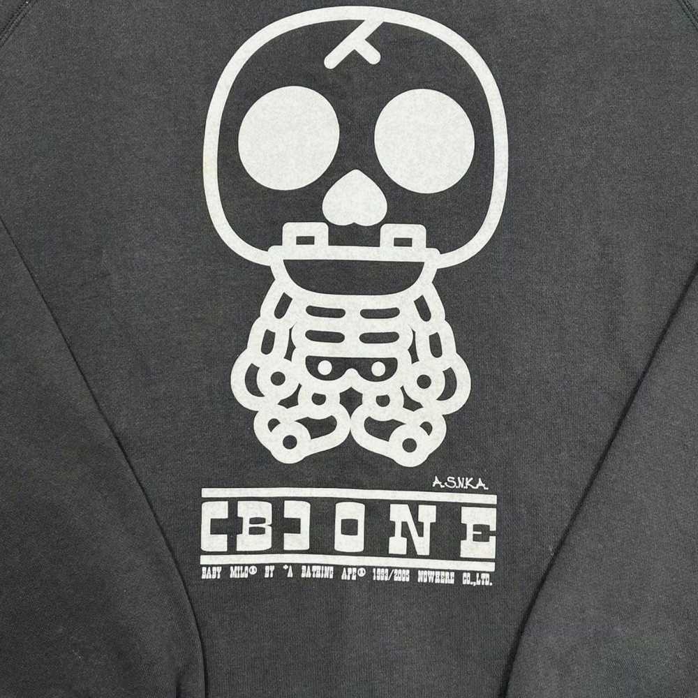 Bape BAPE CBJ One Crewneck Sweatshirt Grey Pre-Ow… - image 3