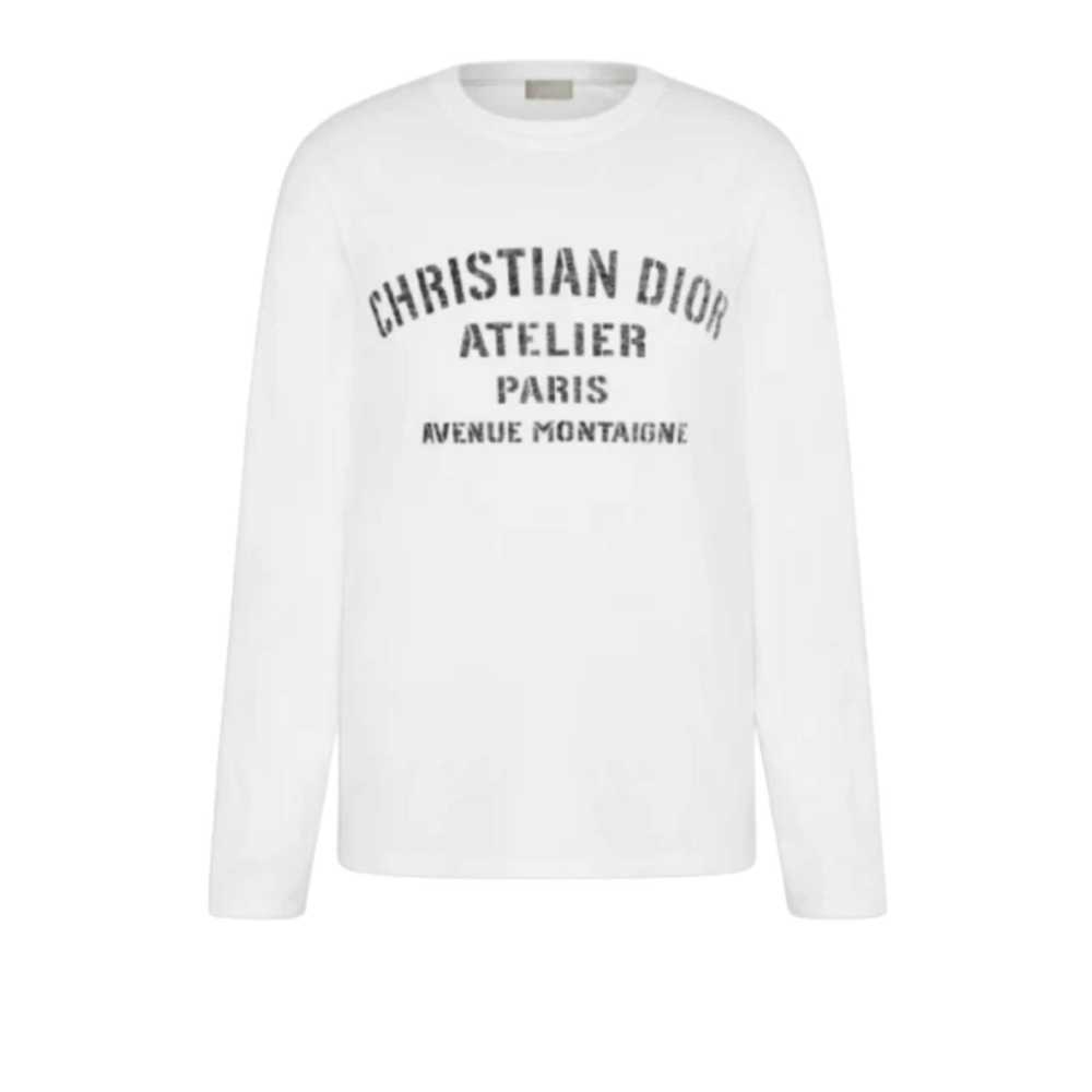 Dior Dior Atelier Long Sleeve Tee Shirt White - image 1