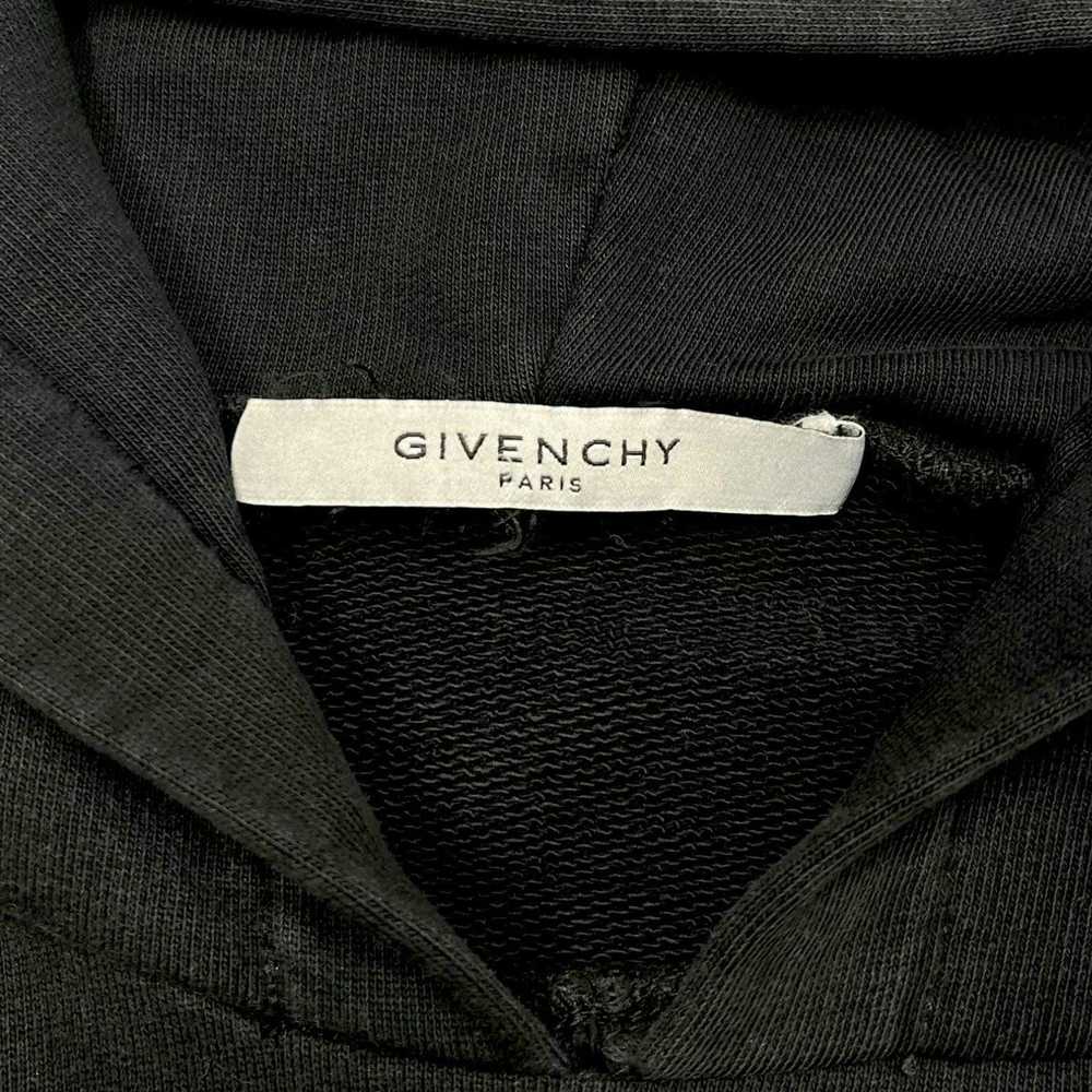 Givenchy Givenchy World Tour Distressed Hooded Sw… - image 6