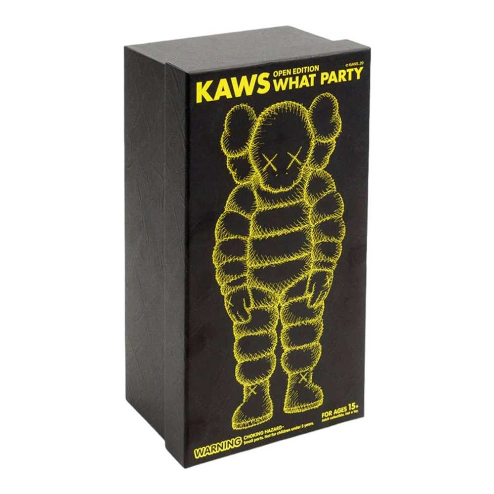 Kaws KAWS What Party Vinyl Figure Yellow - image 2