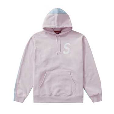 Supreme Supreme S Logo Split Hooded Sweatshirt Li… - image 1