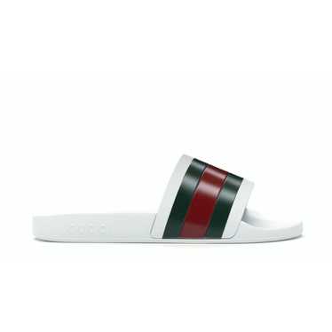 Gucci Gucci Pursuit Pool Slides White