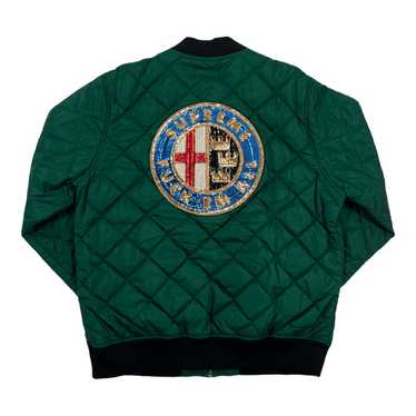 Supreme Supreme Sequin Patch Quilted Bomber Jacke… - image 1