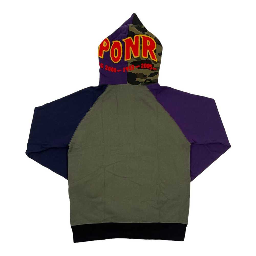 Bape BAPE Shark Full Zip Hooded Sweatshirt Multi … - image 2