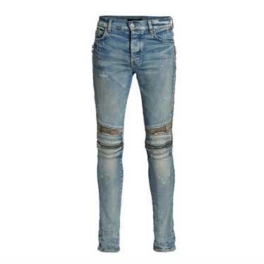 Amiri Amiri MX2 Brown Bandana Patch Jeans Clay In… - image 1