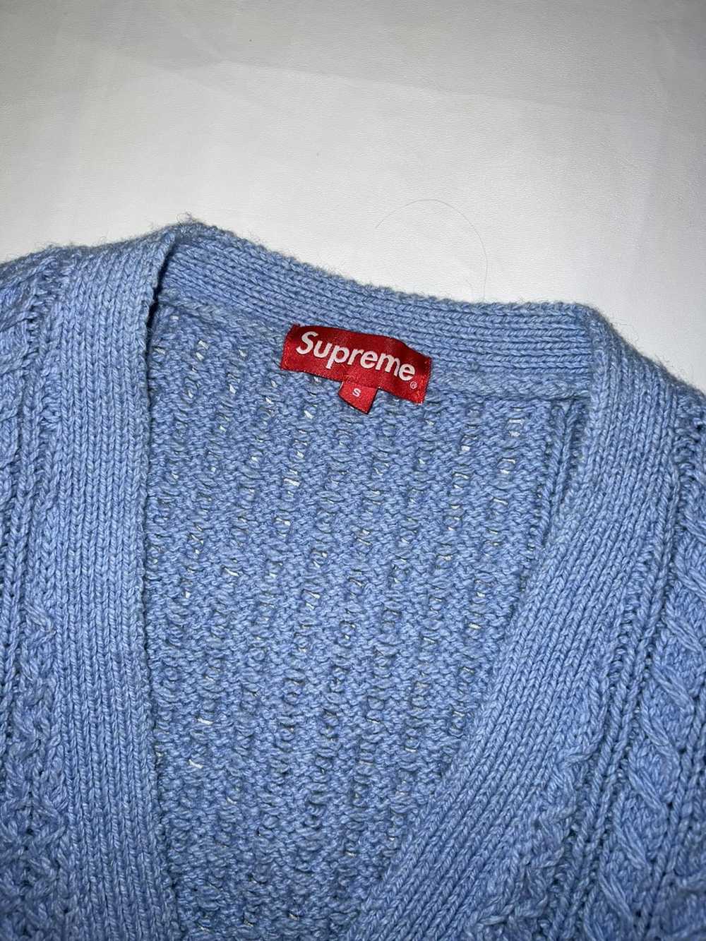 Supreme Supreme Cable Knit Cardigan - image 2