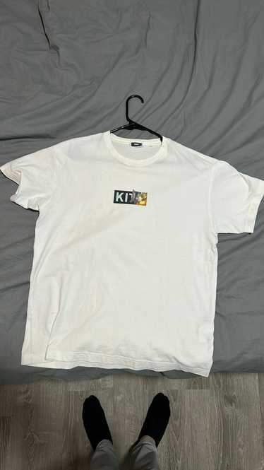 Kith Kith Wavy Logo White T shirt