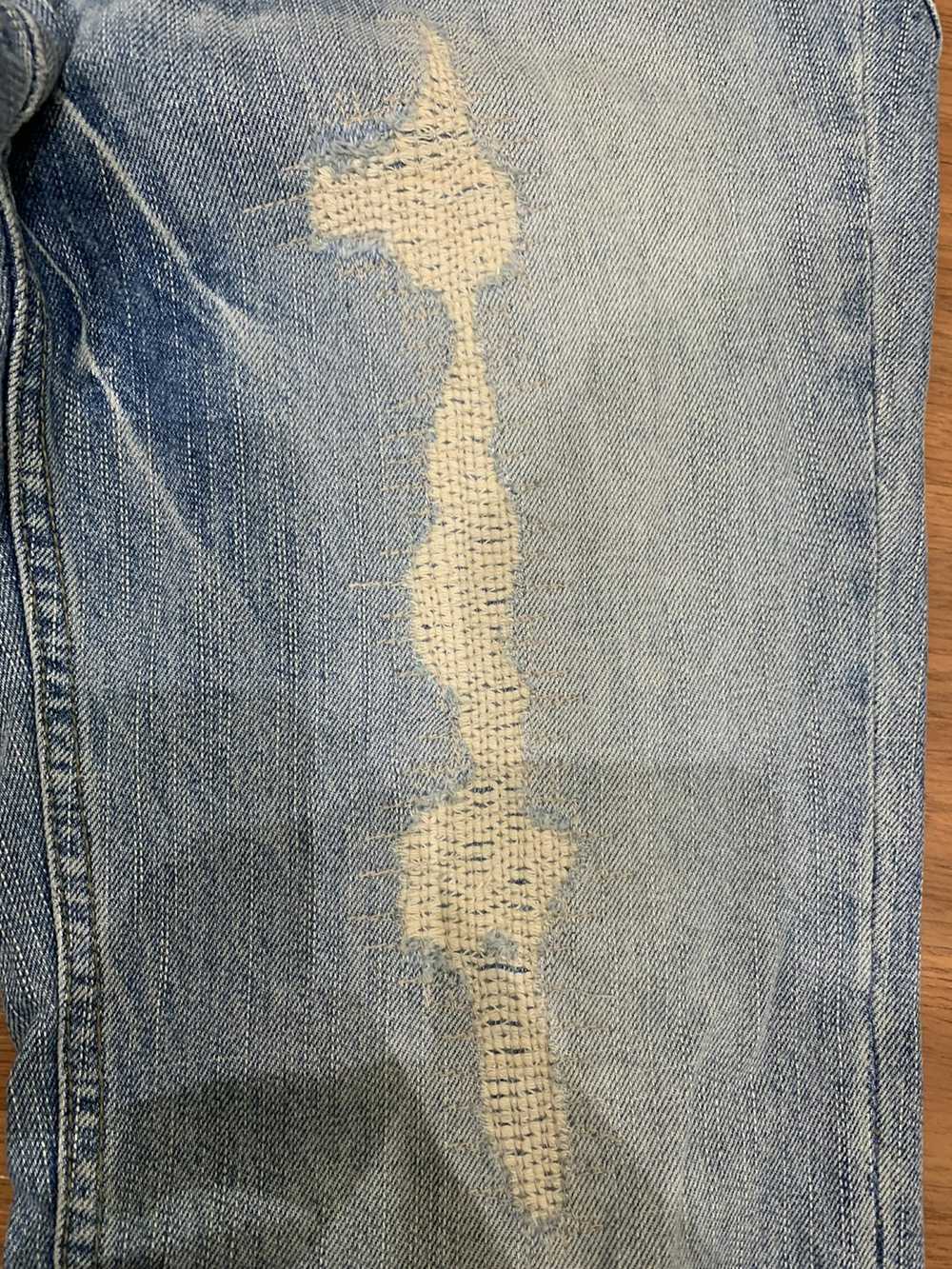 PPFM × Vintage PPFM distressed washed jeans with … - image 10