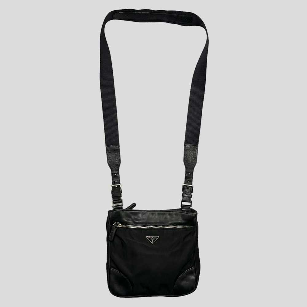 Prada Prada Milano 00’s Nylon & Leather Crossbody… - image 2