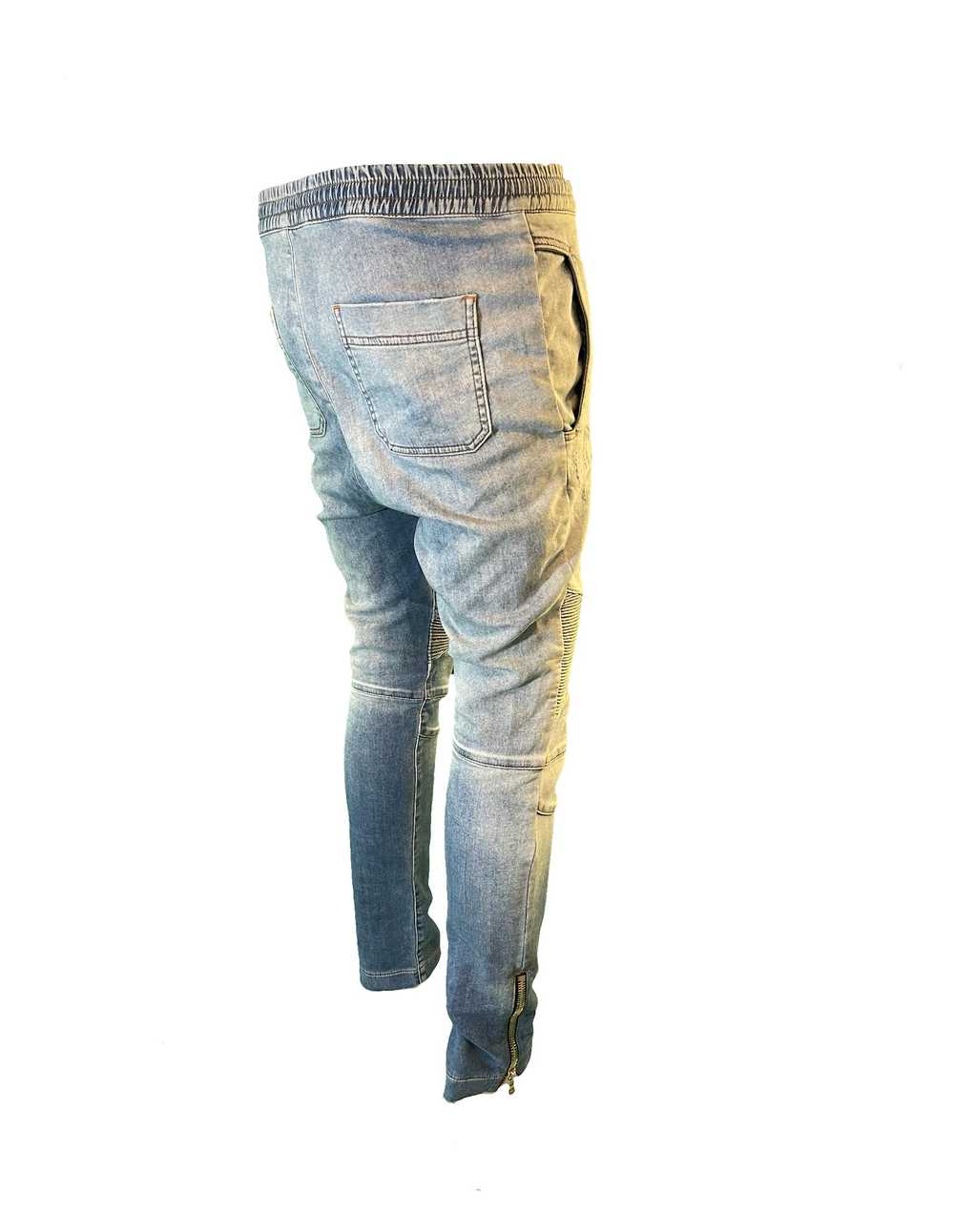 Balmain Balmain Paris Cotton Jeans Mens Biker Dis… - image 4