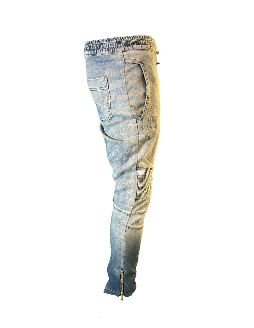 Balmain Balmain Paris Cotton Jeans Mens Biker Dis… - image 5