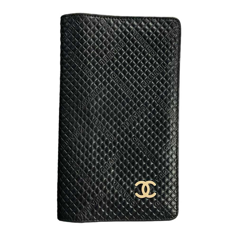 Chanel Chanel Textured Leather CC Logo Long Wallet - image 1