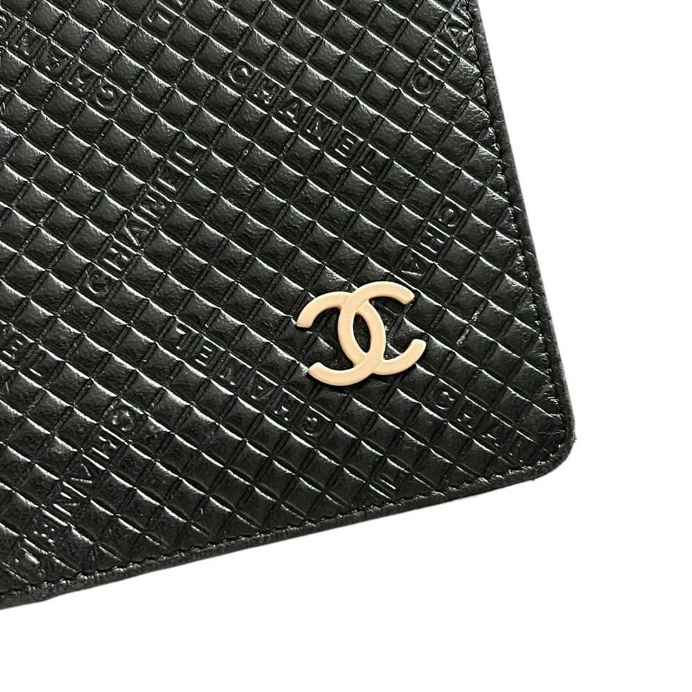 Chanel Chanel Textured Leather CC Logo Long Wallet - image 8