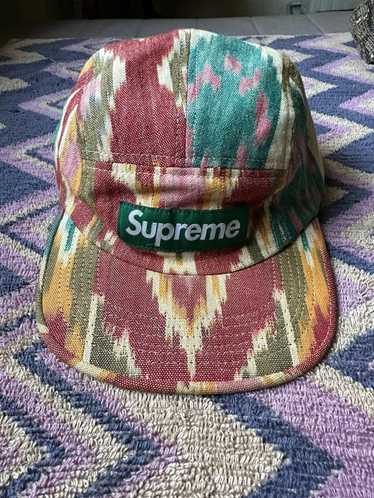 Supreme SS12 Supreme Ikat Camp Cap