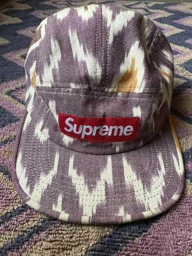 Supreme ikat hot sale camp cap