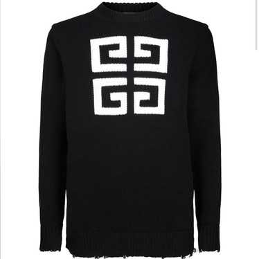 Givenchy Givenchy Logo Knitted Sweatshirt - image 1