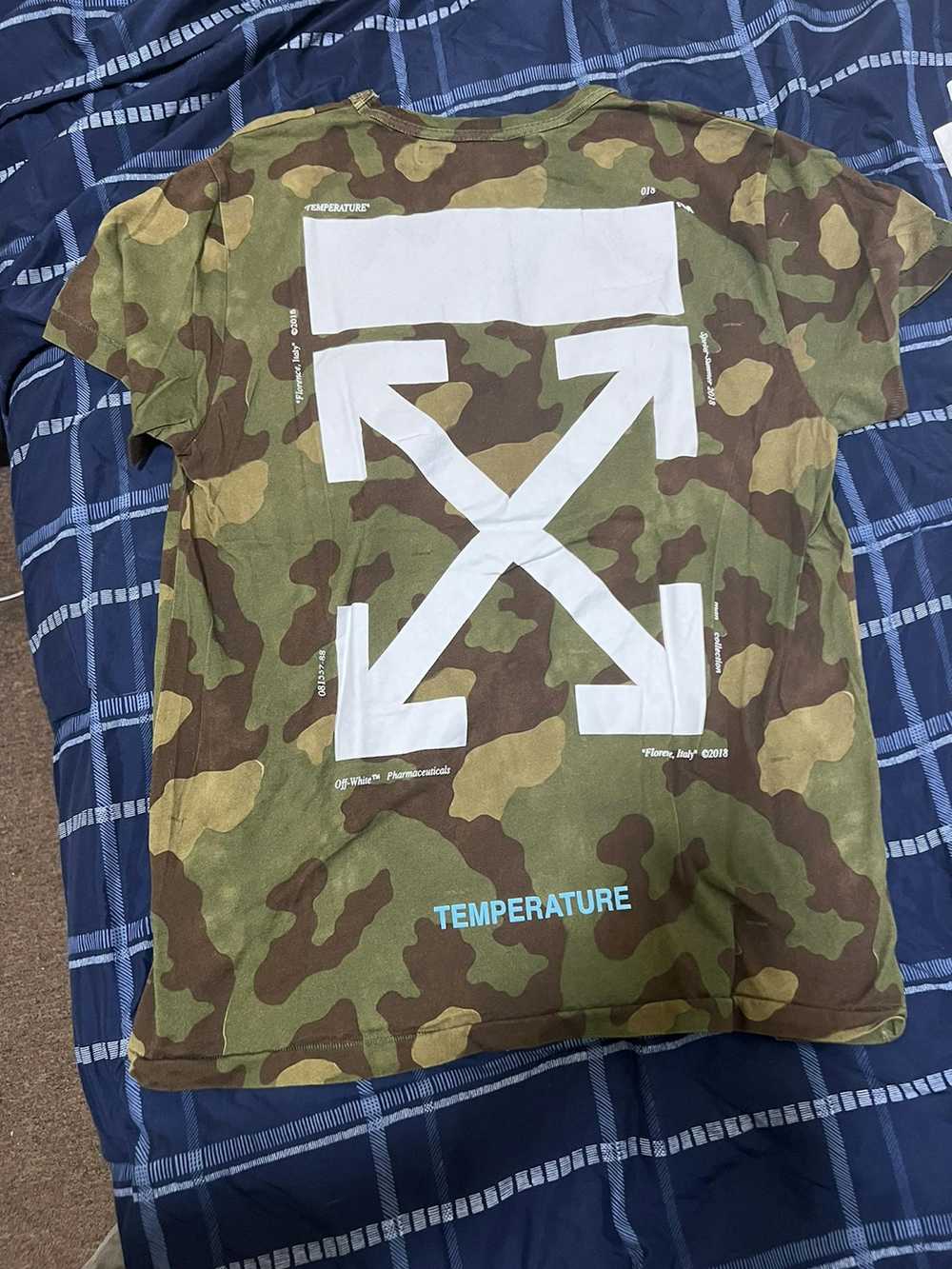 Off-White Camo Off White Tee “Temperature” Collec… - image 2