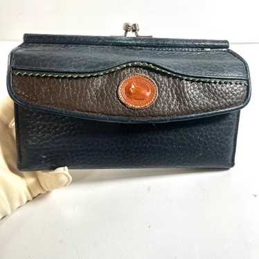 Vintage Dooney and Bourke Two Tone Wallet