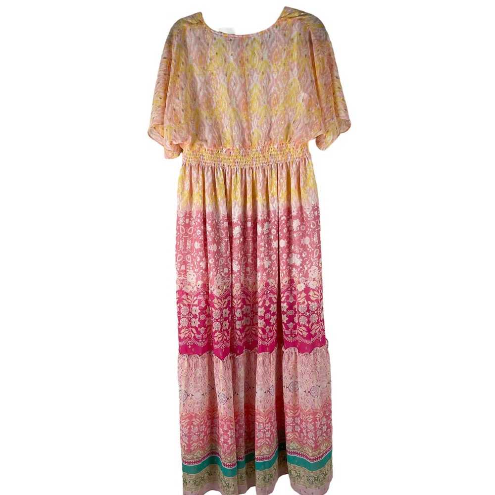 House of Harlow 1960 Dress Womens Small Pink Prin… - image 9