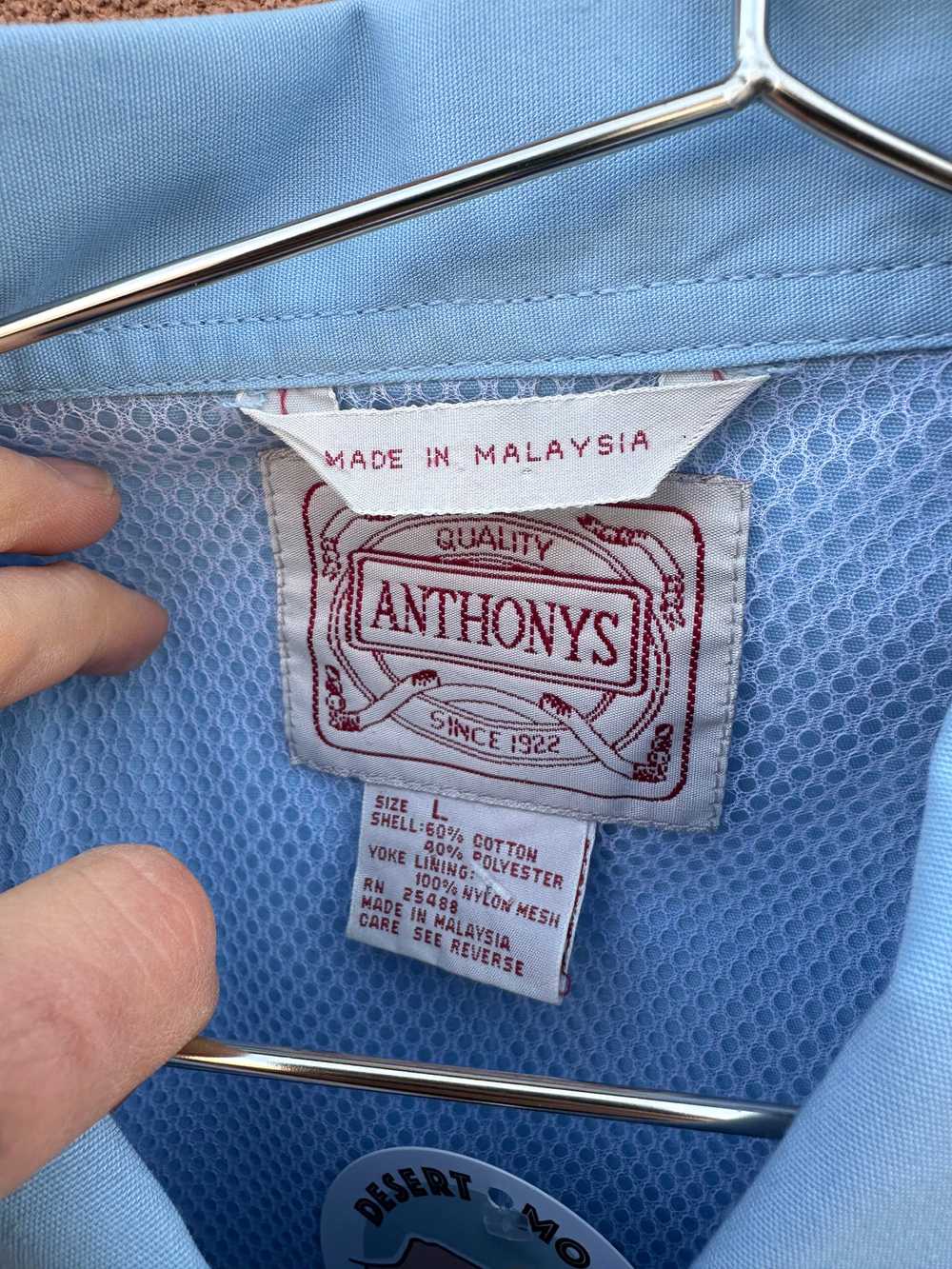 Anthony's Light Blue Lightweight Jacket - image 4