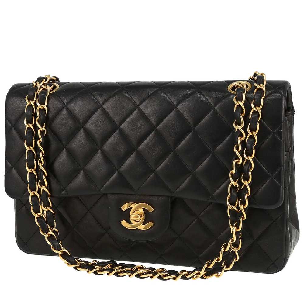 Chanel Timeless Classic handbag in black quilted … - image 1