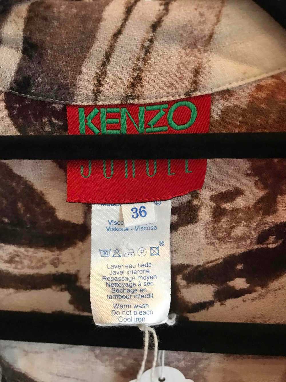 Chemise Kenzo - Chemise Kenzo à motifs lilas, mar… - image 4
