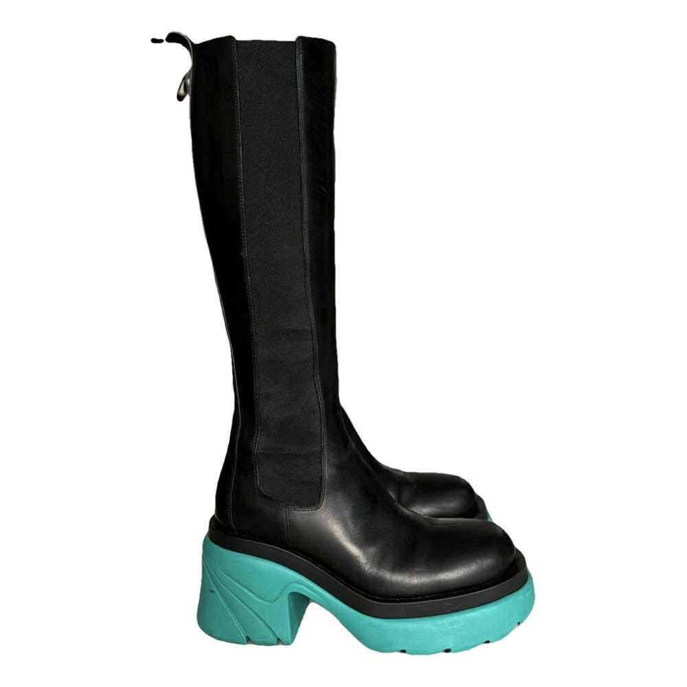 Bottega Veneta Leather riding boots - image 1