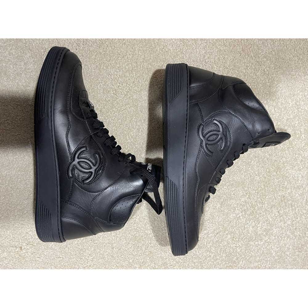Chanel Leather lace ups - image 8