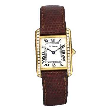 Cartier Tank Louis Cartier yellow gold watch