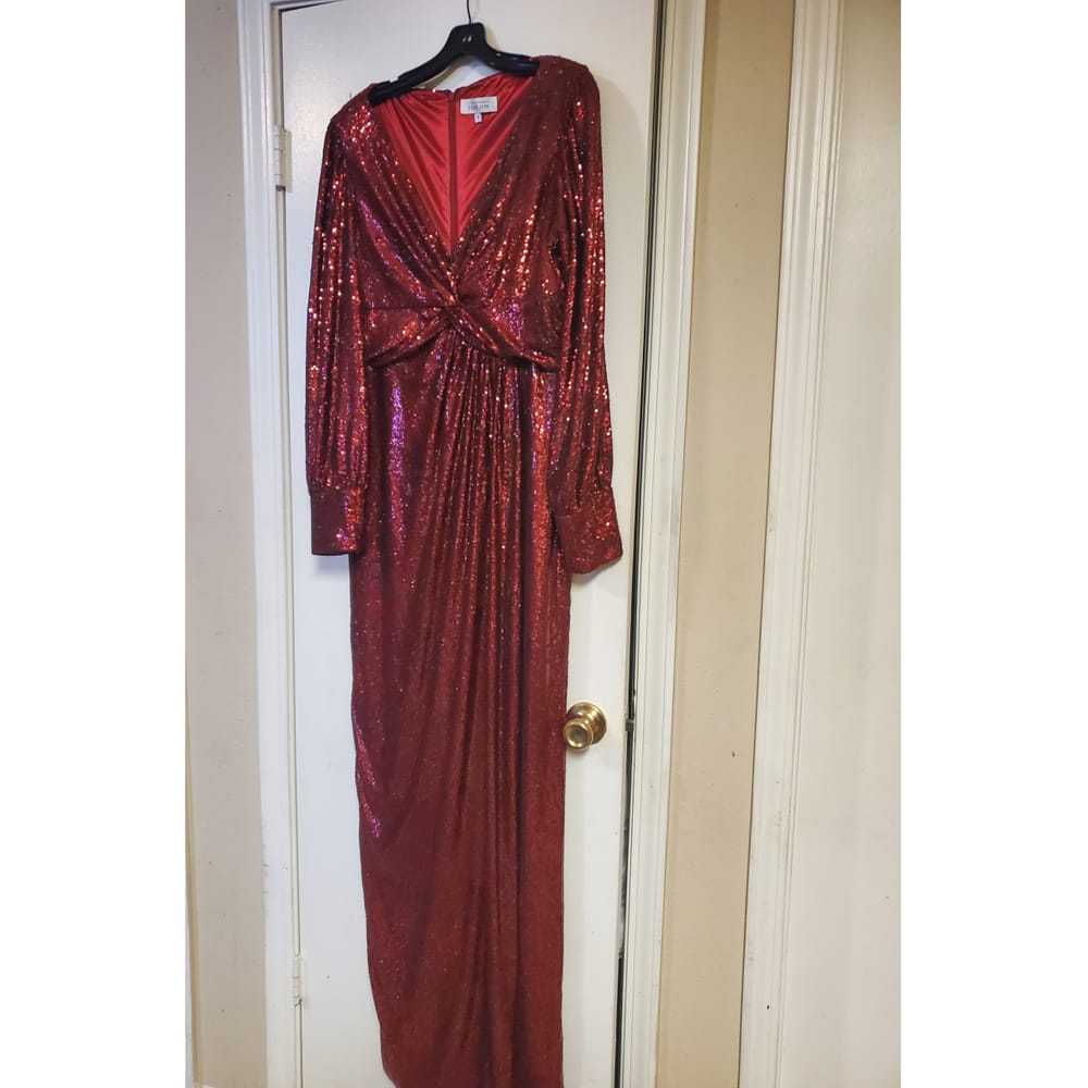 Teri Jon Glitter maxi dress - image 2