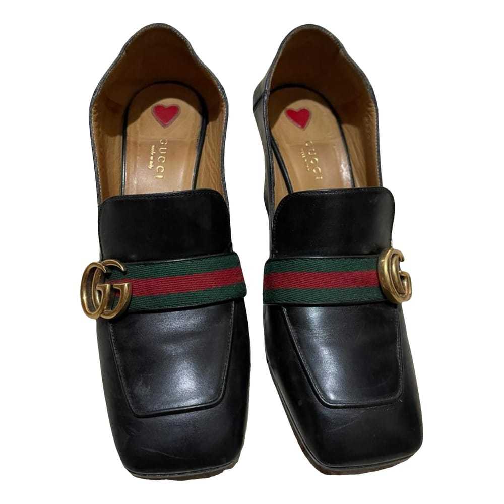 Gucci Peyton leather heels - image 1