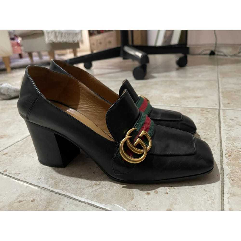 Gucci Peyton leather heels - image 4