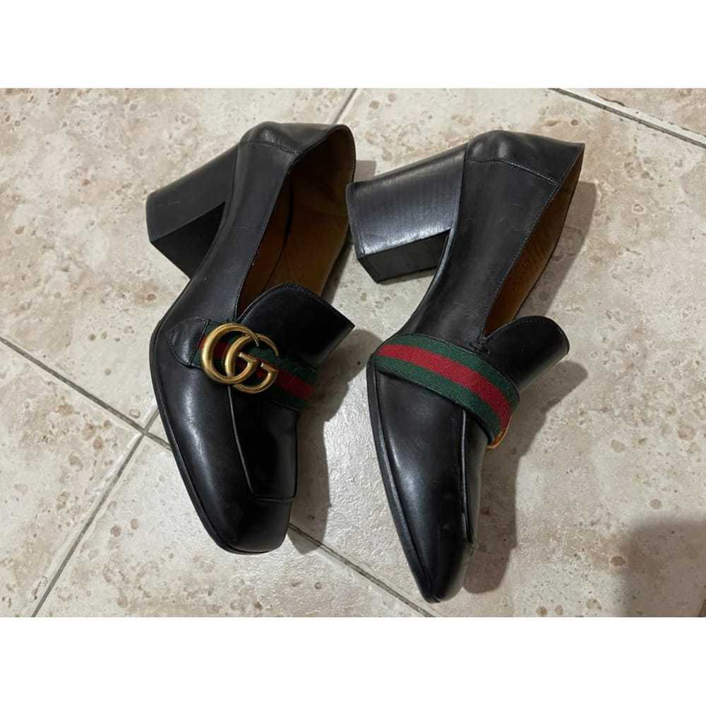 Gucci Peyton leather heels - image 5