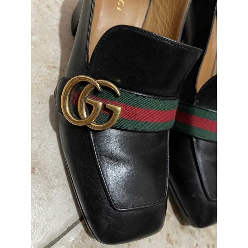 Gucci Peyton leather heels - image 6