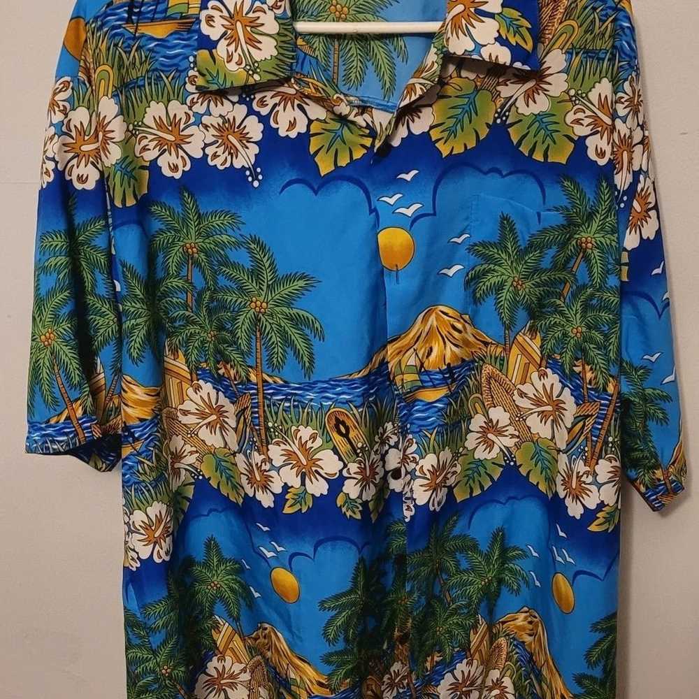 Vintage Alvish Enjoy Life Hawaiian Shirts 3XL (Lo… - image 4