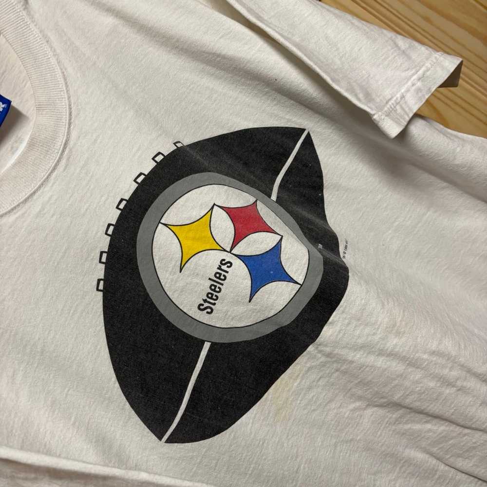 Vintage 1995 Pro Player Pittsburgh Steelers T-Shi… - image 2