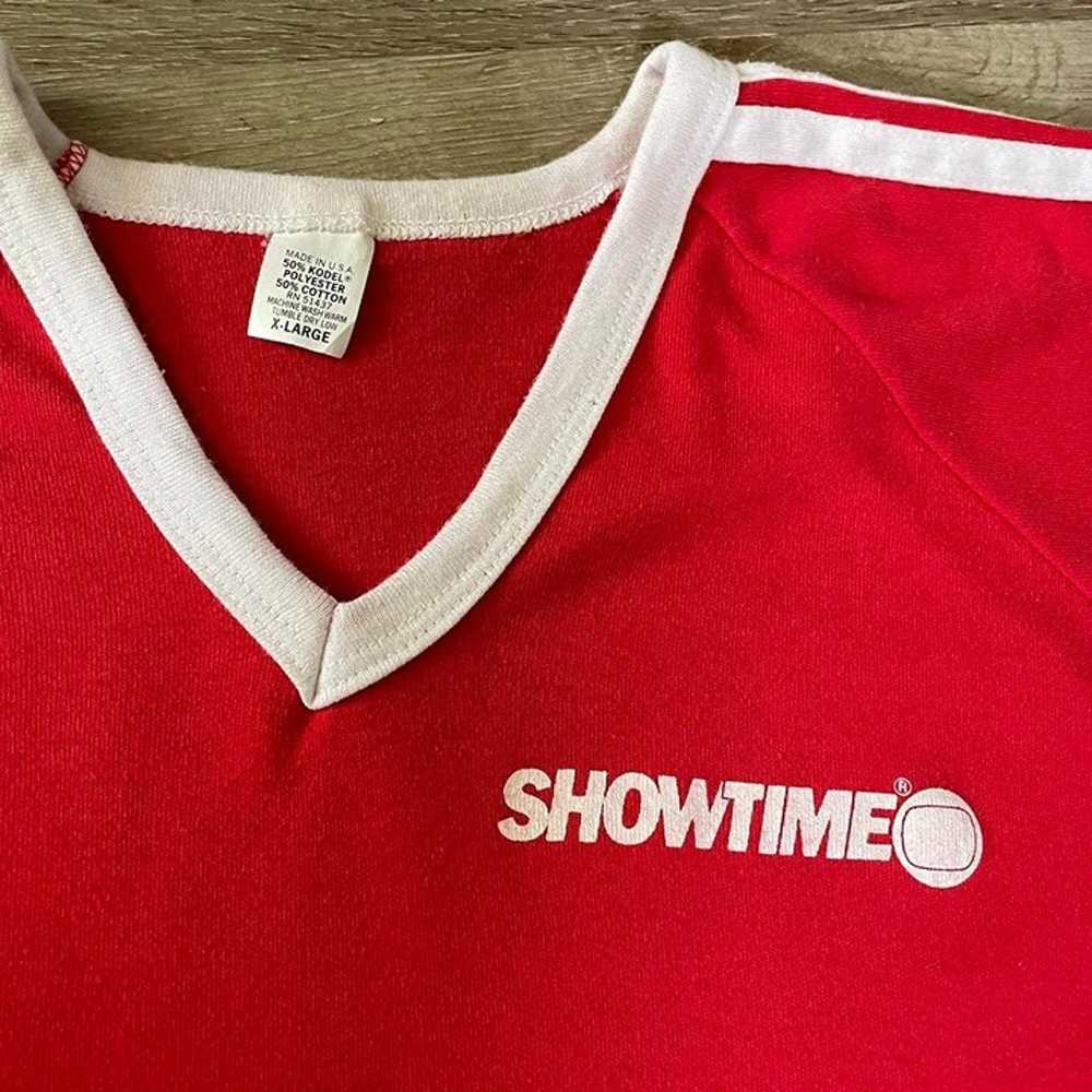 Vintage Showtime Television TV Promo striped jers… - image 2