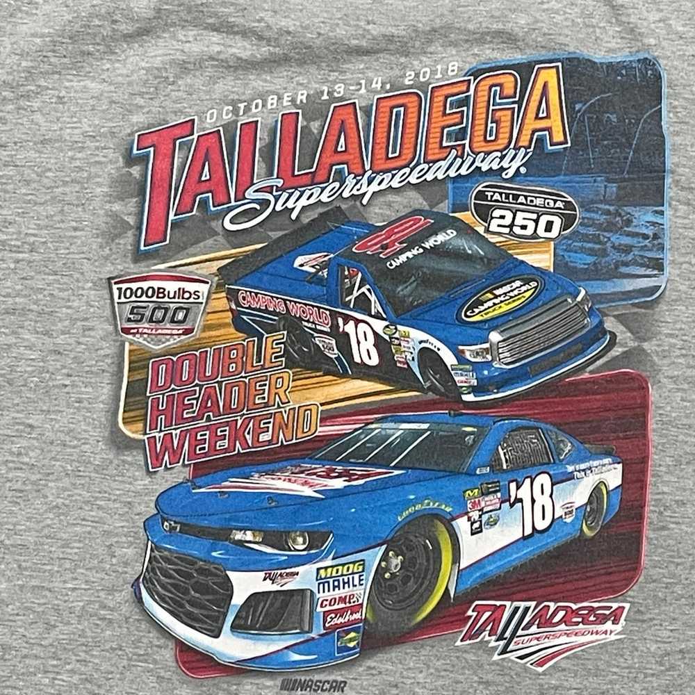 NASCAR Talladega Double Sided Shirt XL - image 5