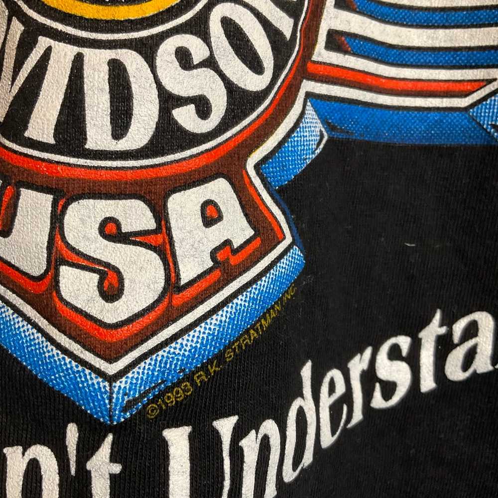 1993 Harley Davidson Vintage Shirt - image 5