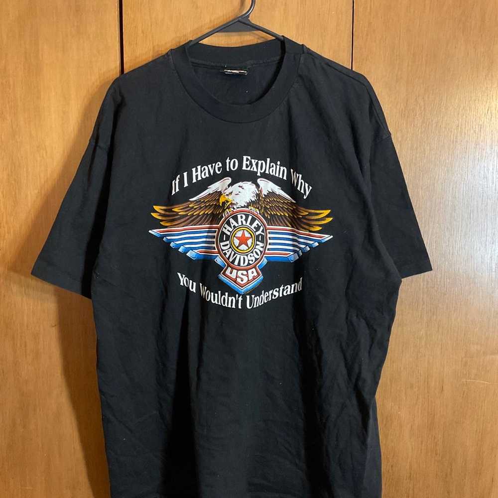 1993 Harley Davidson Vintage Shirt - image 7