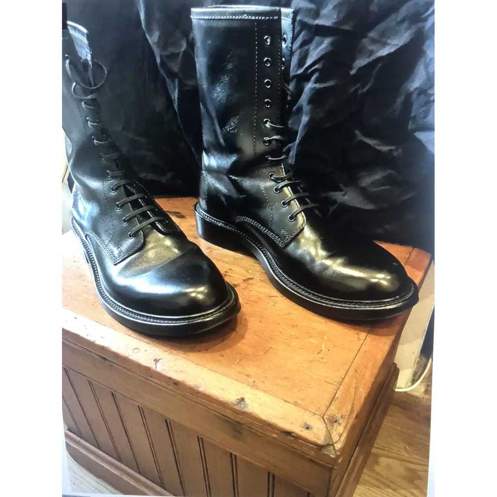 Saint Laurent Army leather boots - image 3