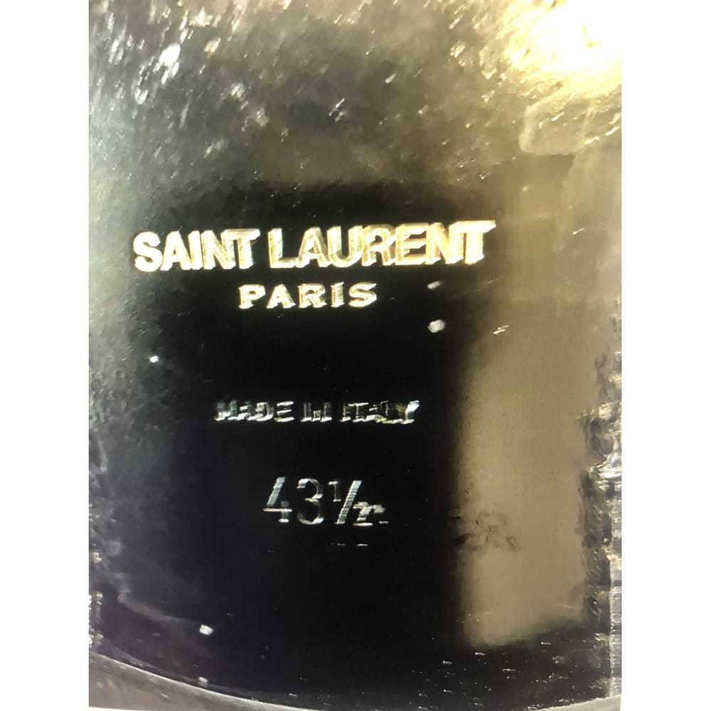 Saint Laurent Army leather boots - image 8