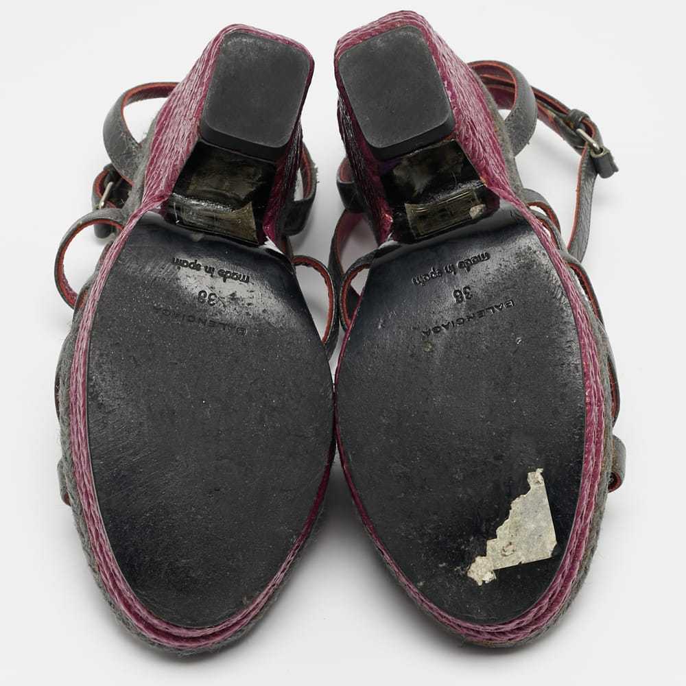 Balenciaga Patent leather sandal - image 5