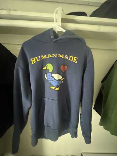Human Made Human Made Duck Hoodie Navy - image 1