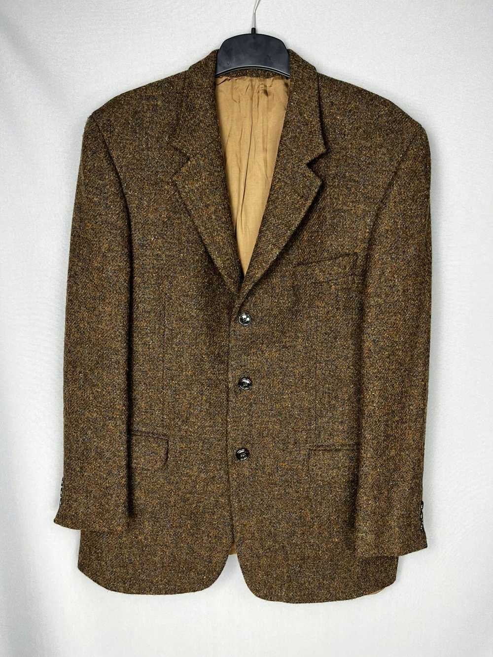 Harris Tweed Harris Tweed Men's Coat THICK WOOL J… - image 1