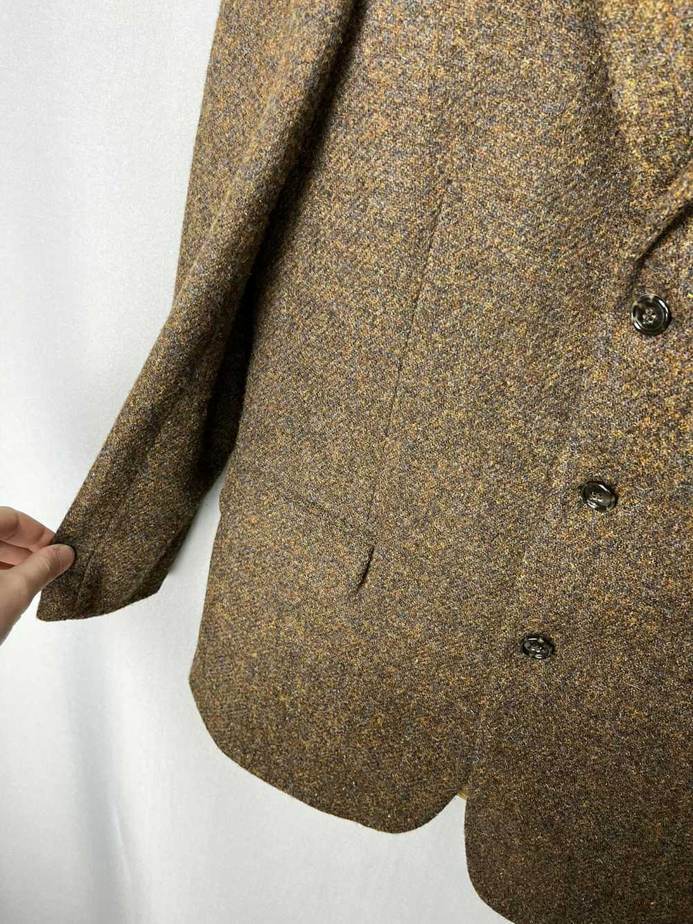 Harris Tweed Harris Tweed Men's Coat THICK WOOL J… - image 6