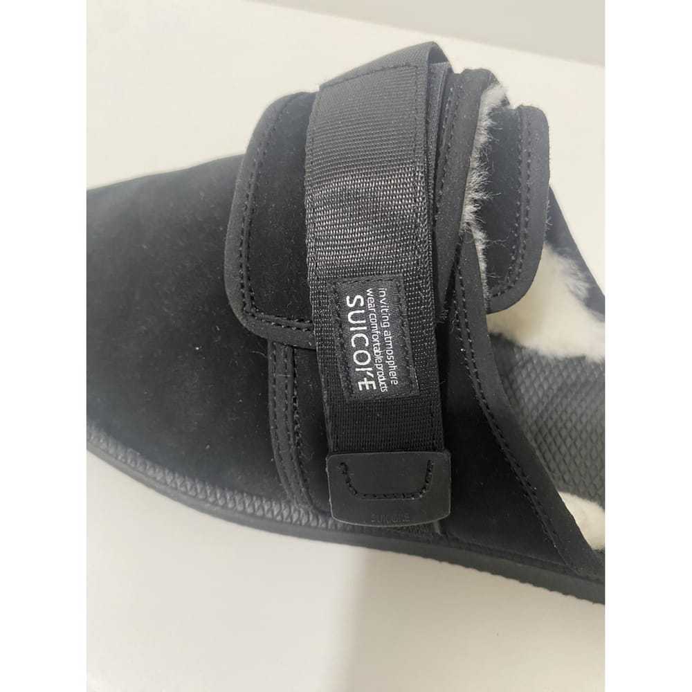 Suicoke Nots-Vhl pony-style calfskin mules - image 6